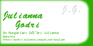 julianna godri business card